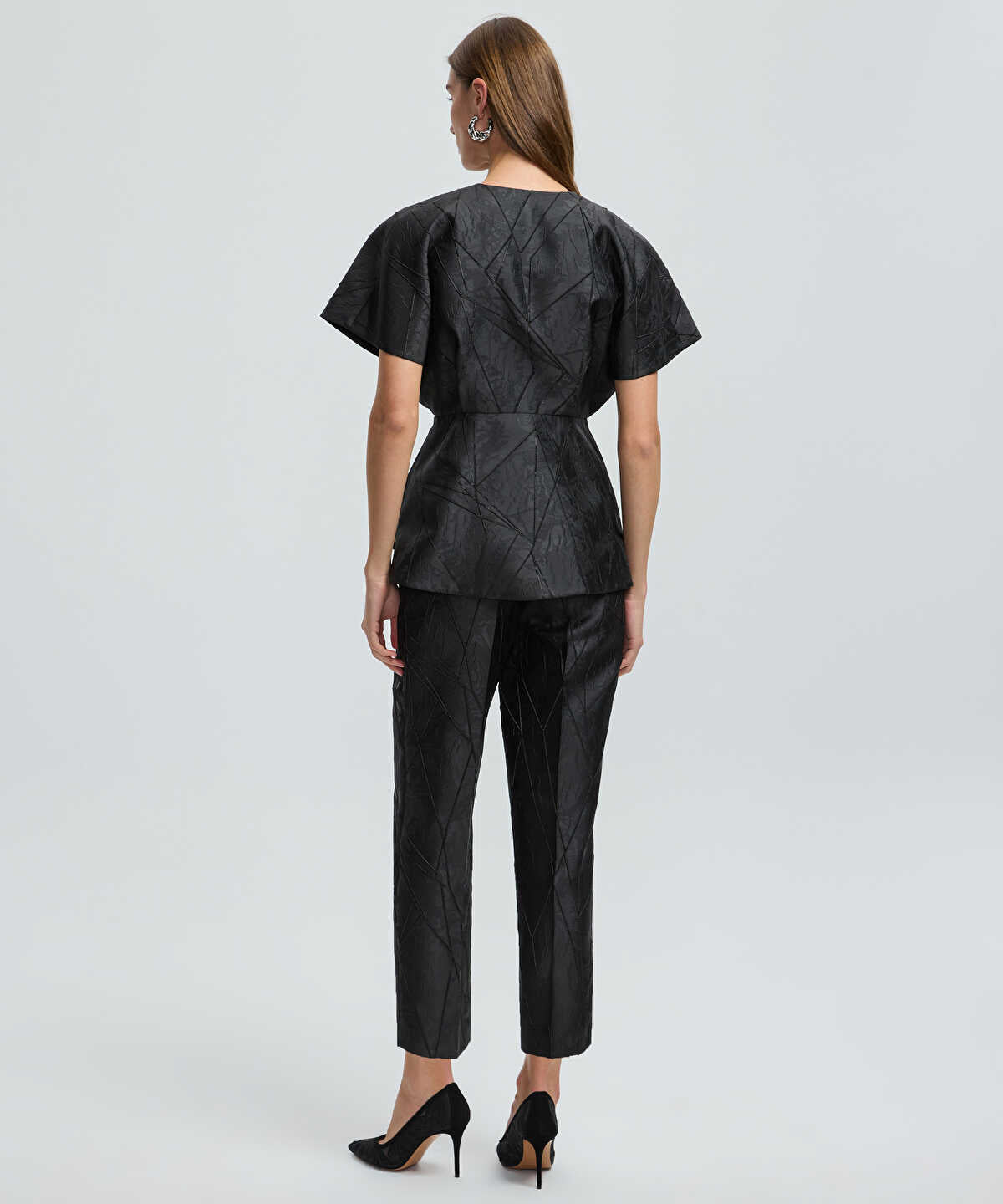 Embellished Jacquard Jacket