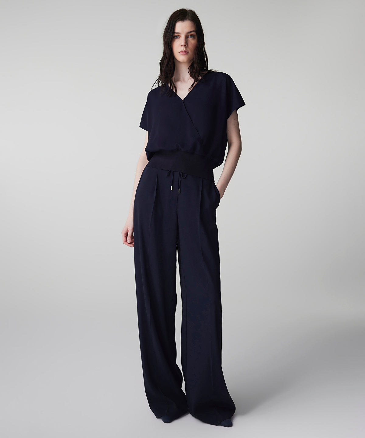 Double-Breasted Blouse