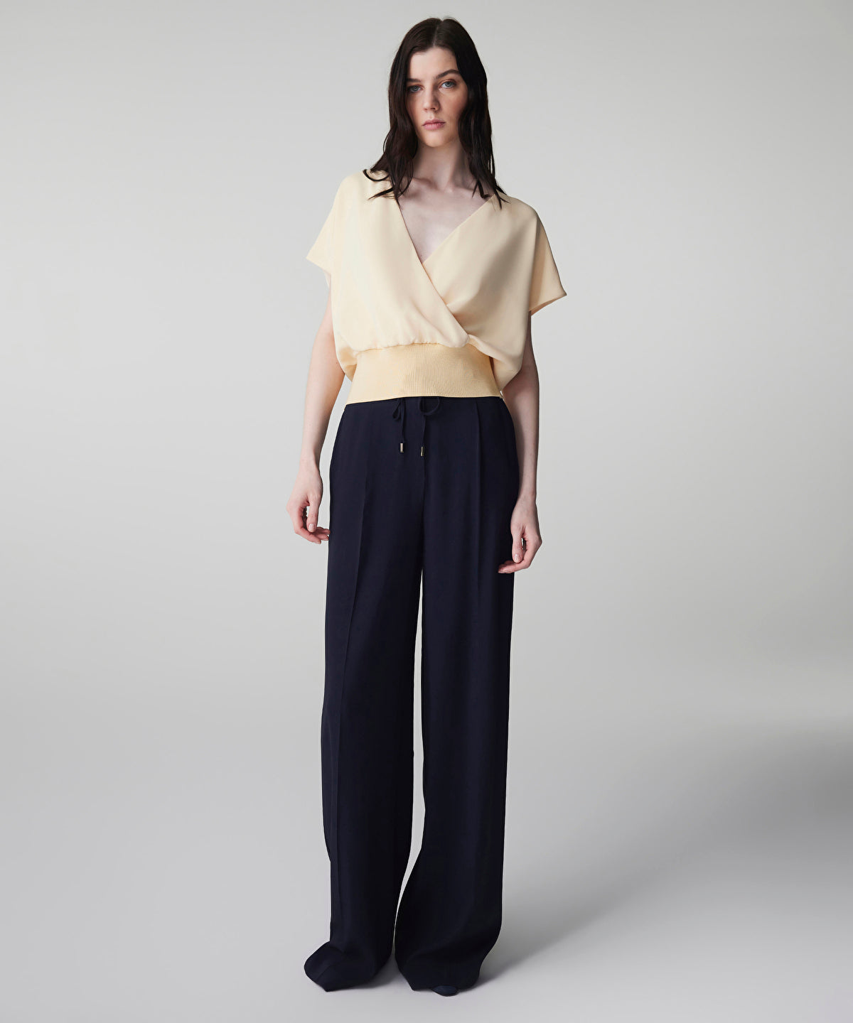 Double-Breasted Blouse