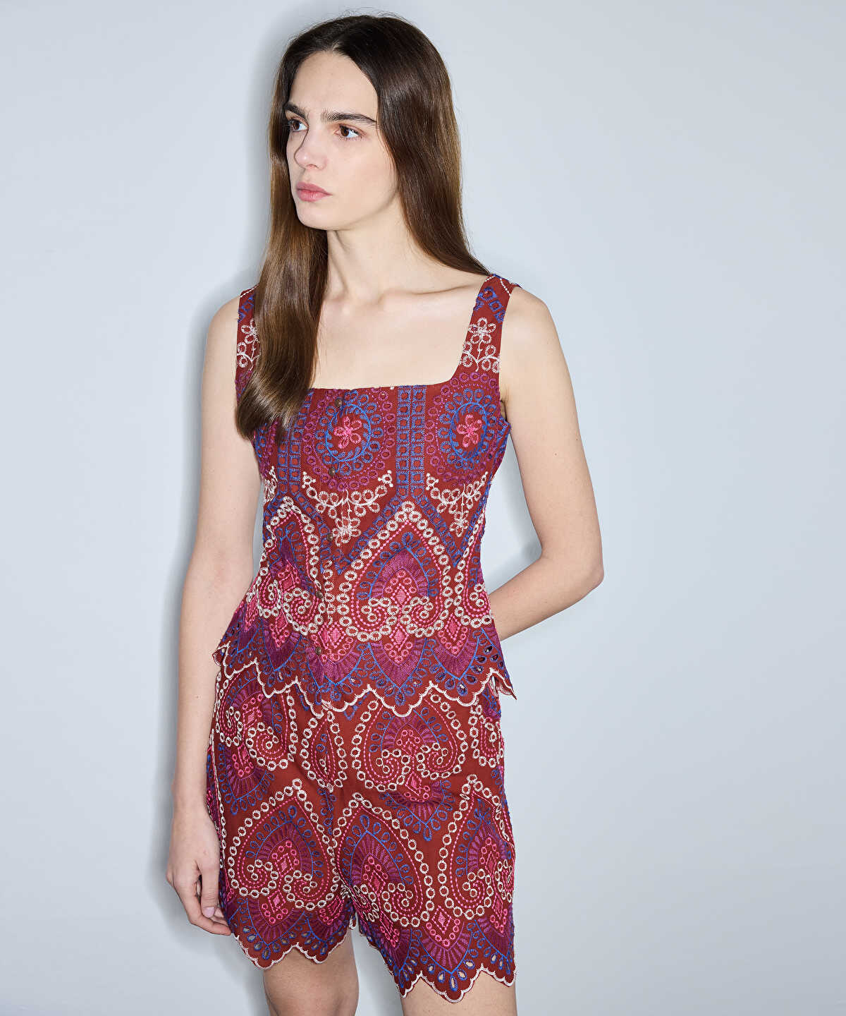Broderie Anglaise Blouse