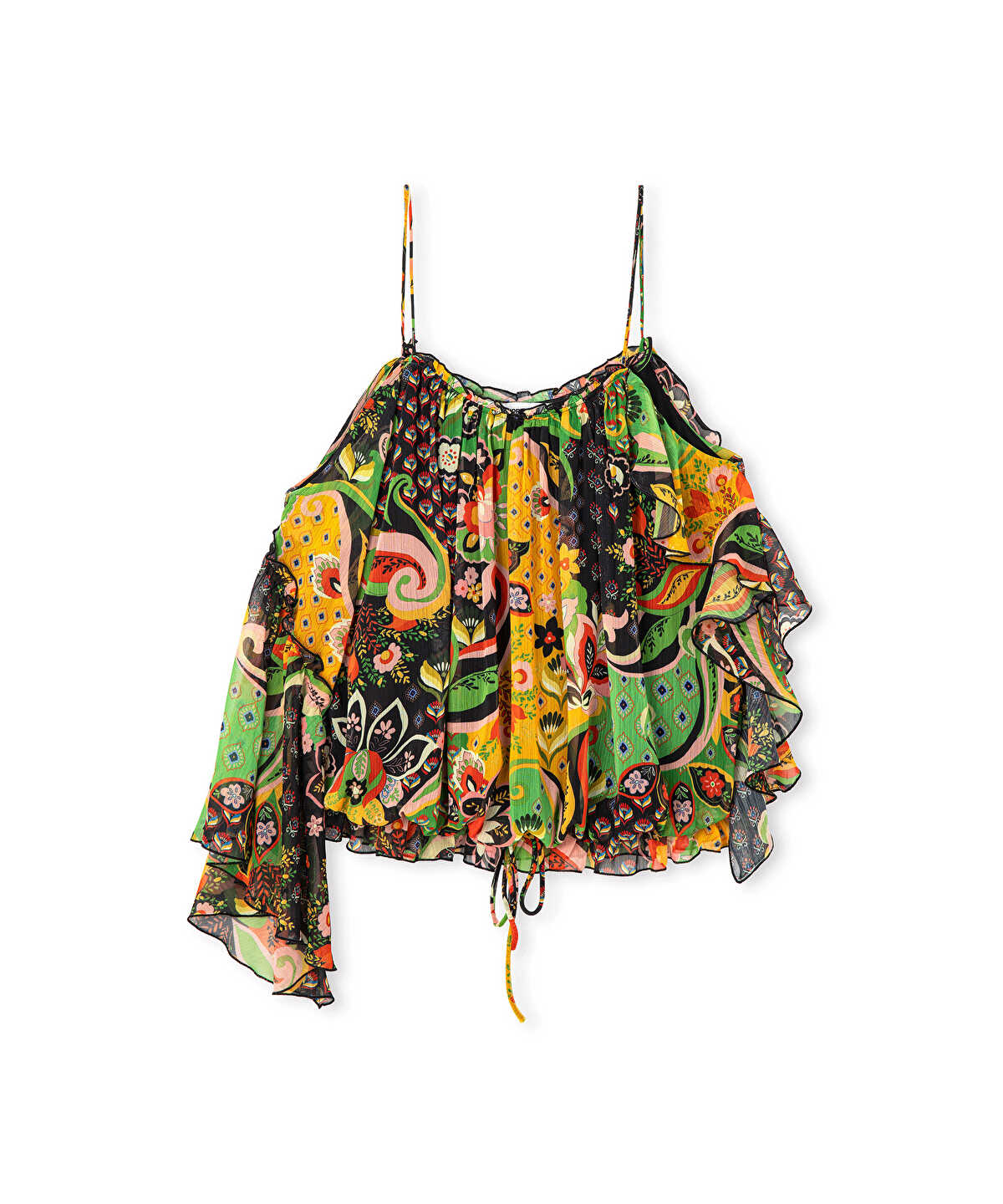 Printed Chiffon Blouse