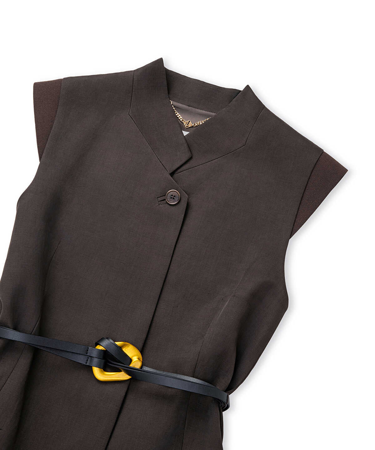 Belted Vest