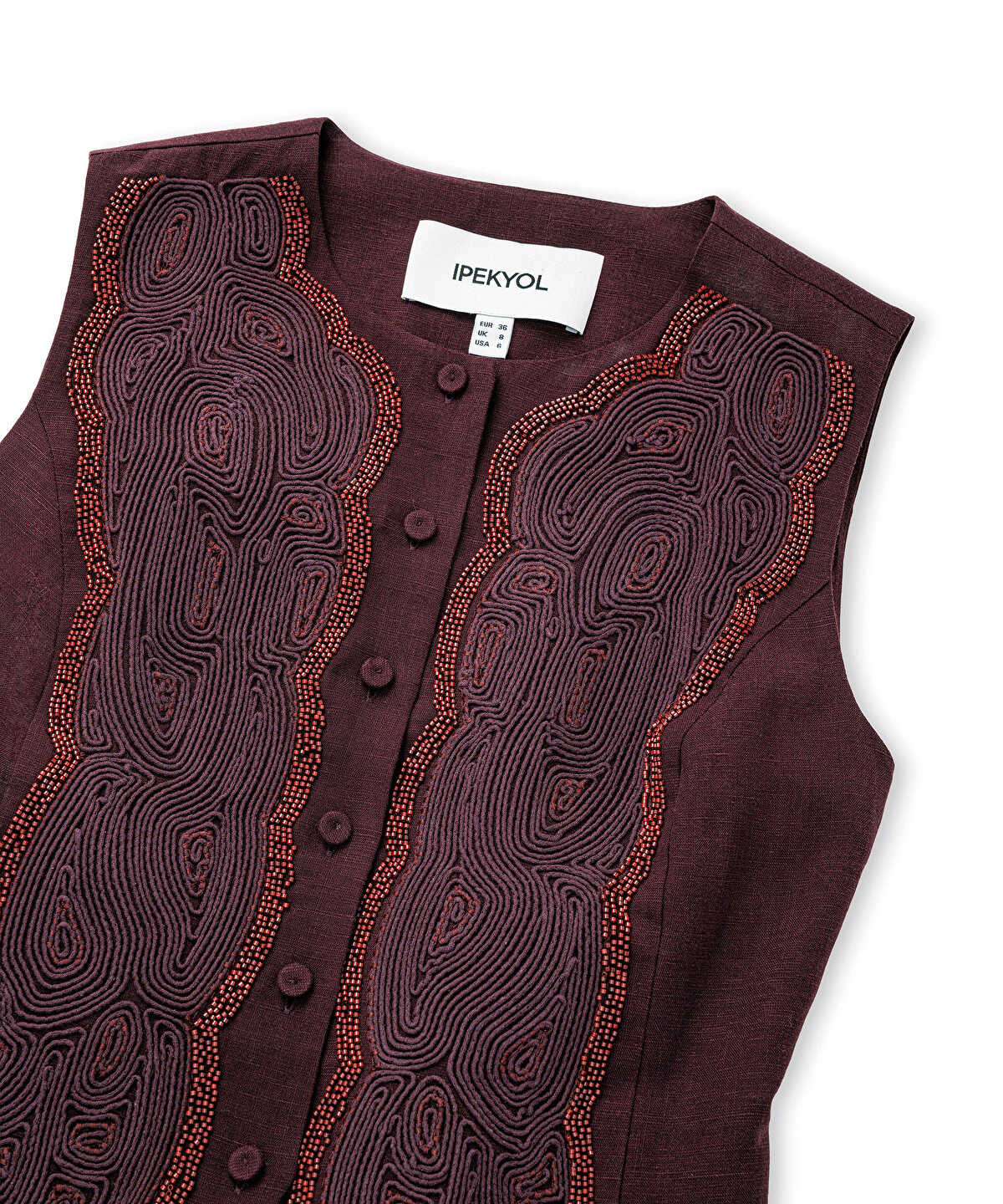 Embellished Vest