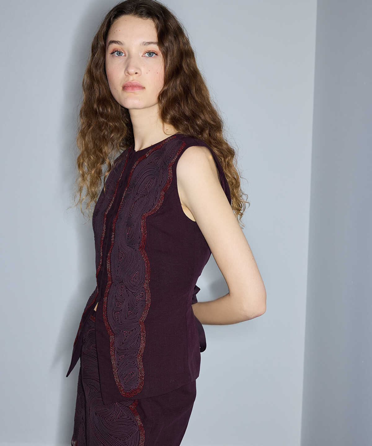 Embellished Vest