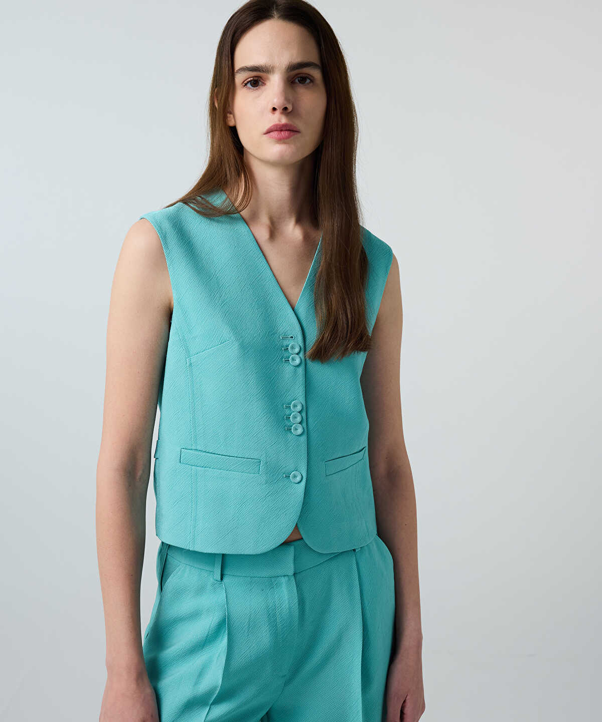 Textured Vest