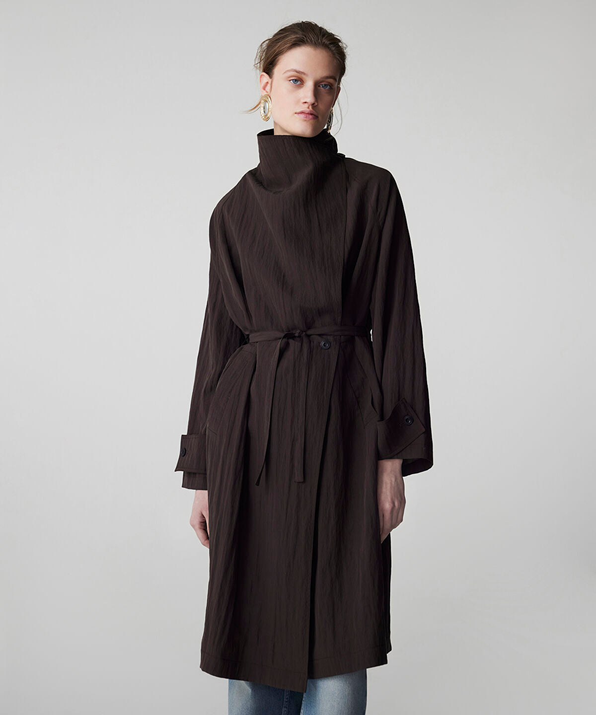 Belted Technical Coat
