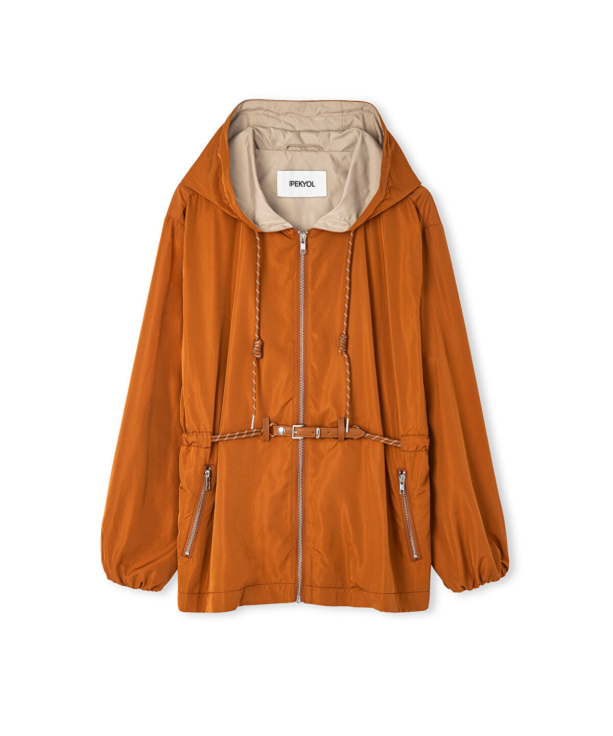 Technical Coat with Belt