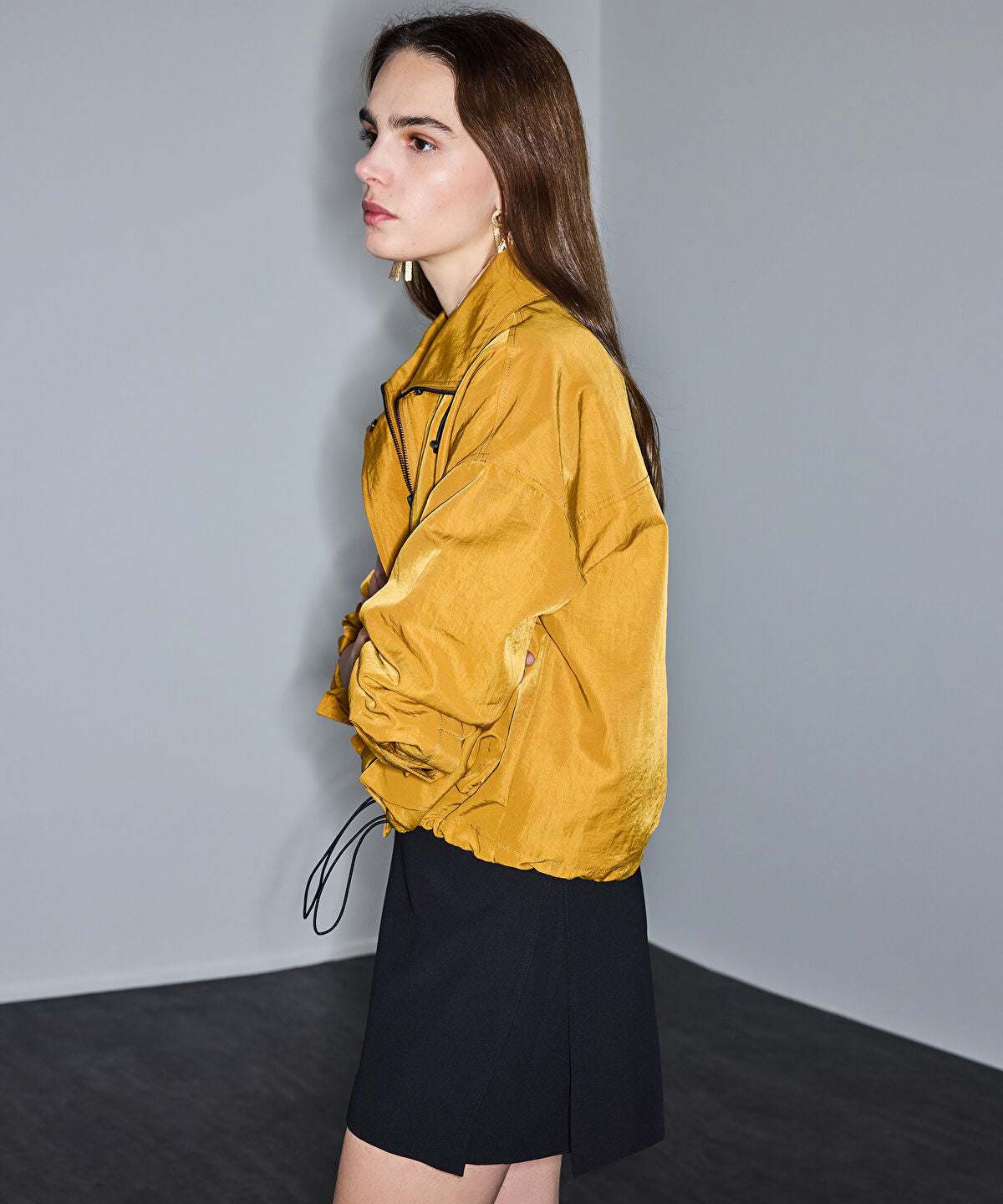 Technical Coat with Wide Pockets