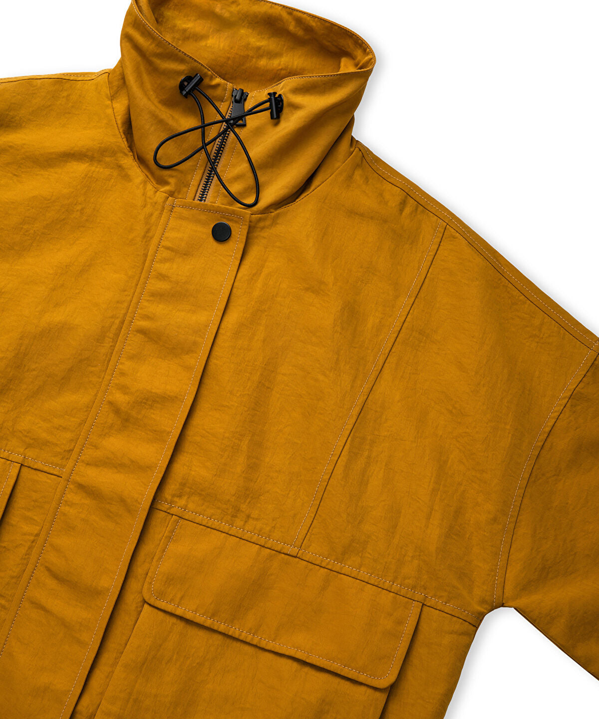 Technical Coat with Wide Pockets