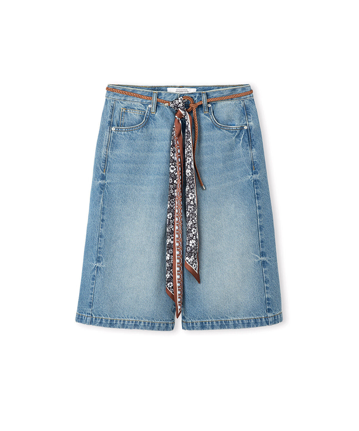 Bermuda Shorts with Belt