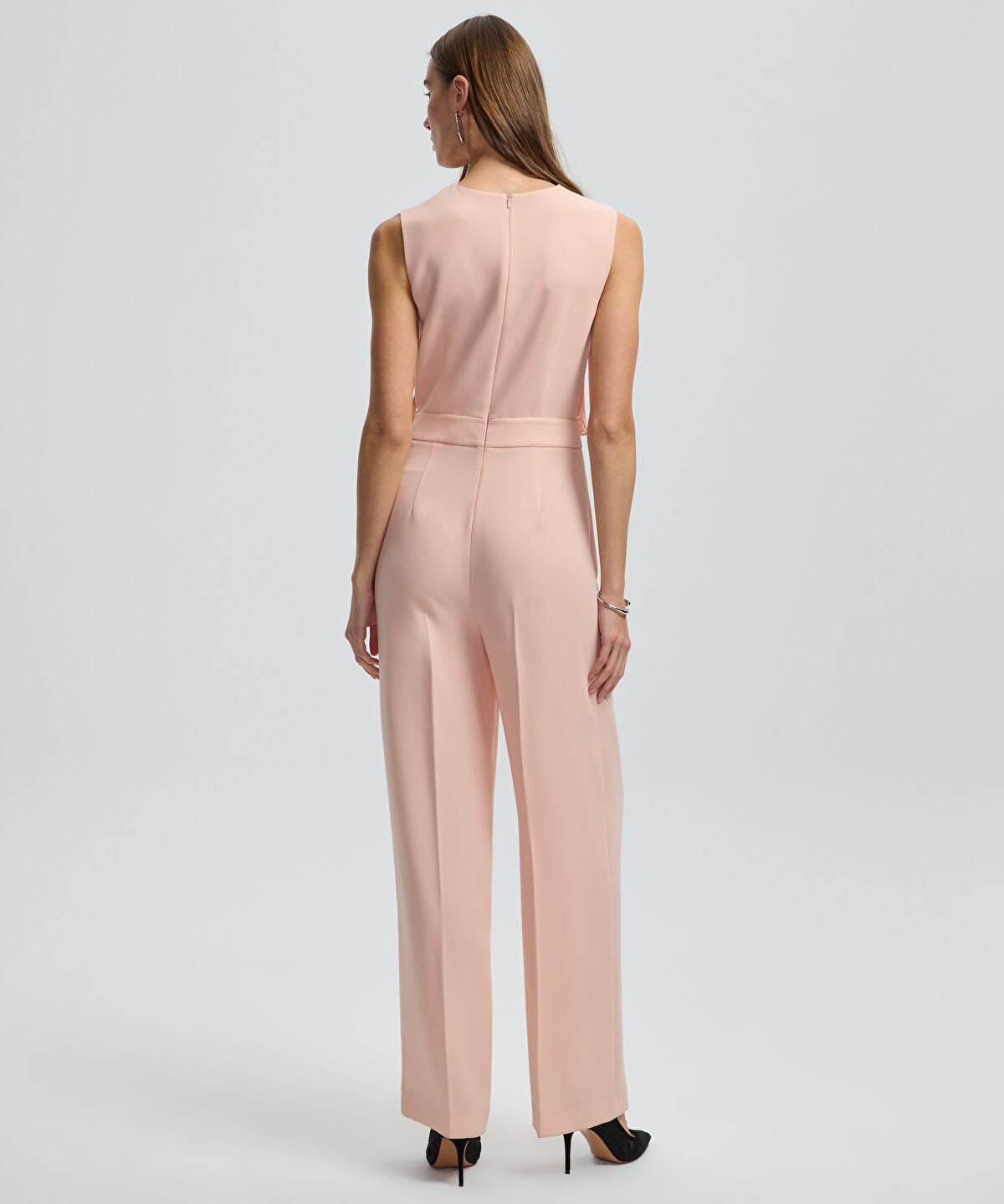 Draped Strip Jumpsuit