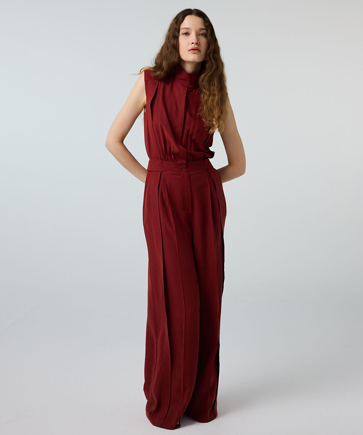 Wide-Leg Jumpsuit