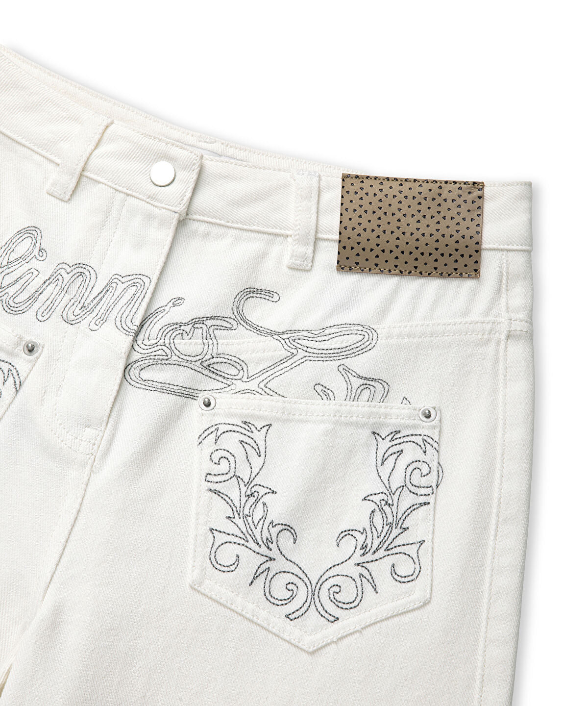 Embroidered Jeans