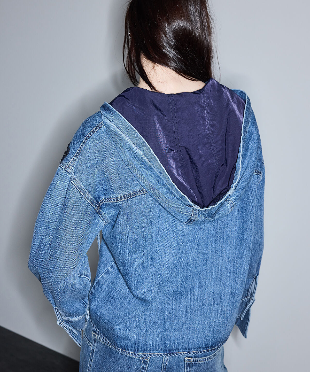 Embroidered Denim Shirt