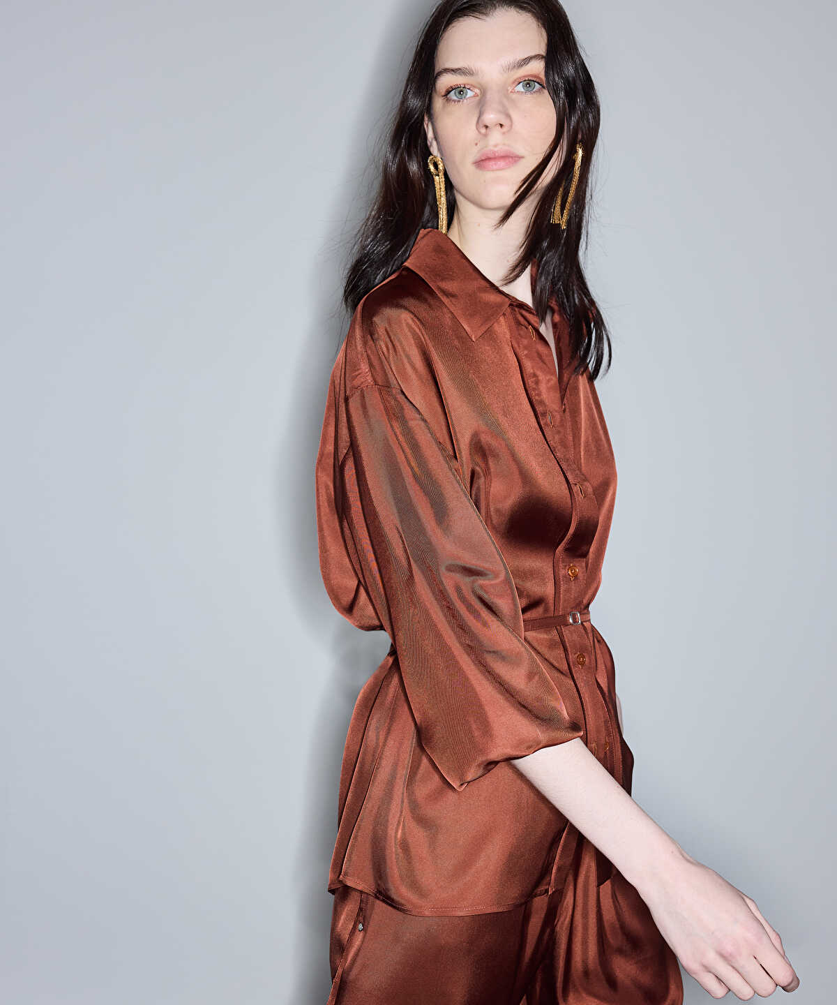 Belted Shirt