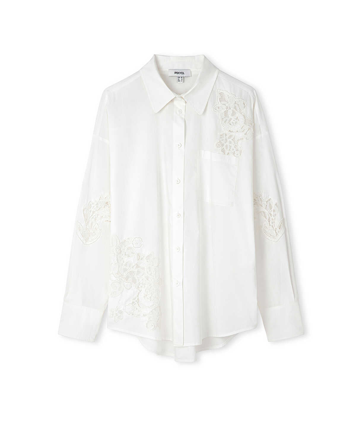 Embroidered Poplin Shirt