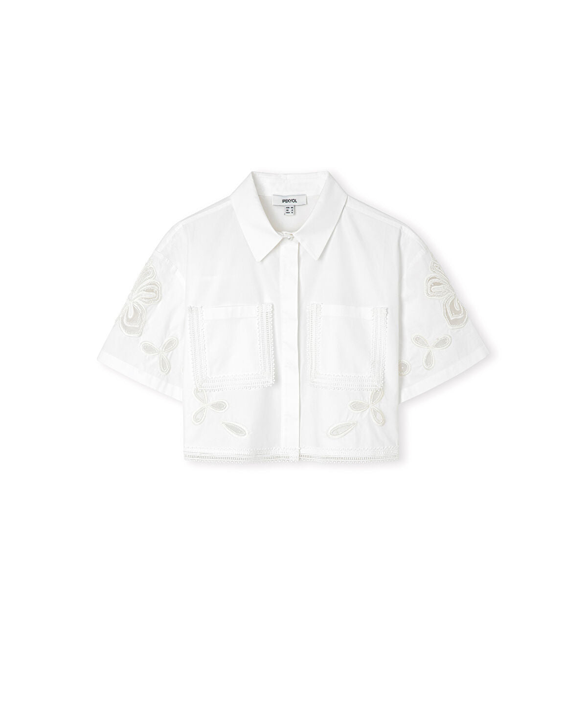 Beaded and Embroidered Shirt