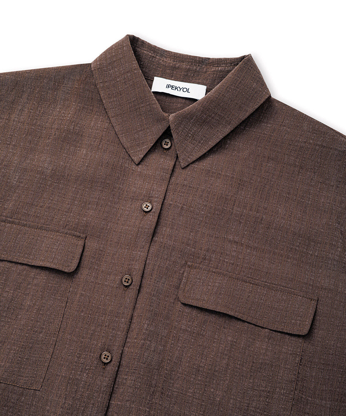 Relaxed-Fit Shirt with Flap Pockets