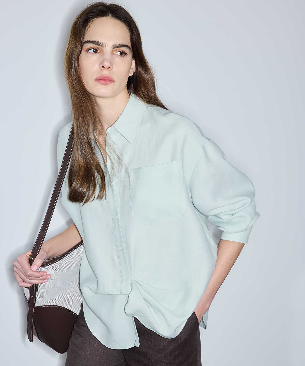 Asymmetric Twisted Shirt