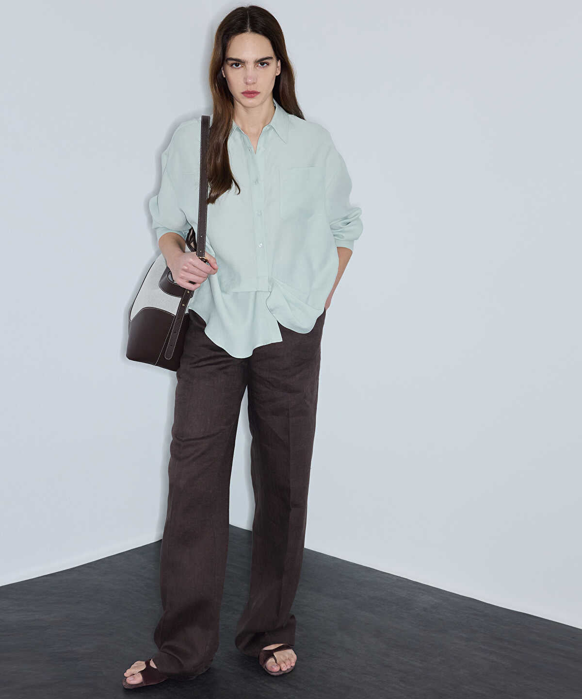 Asymmetric Twisted Shirt