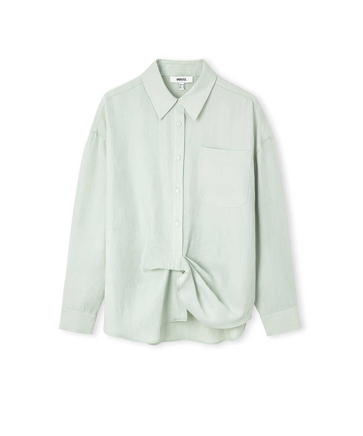 Asymmetric Twisted Shirt