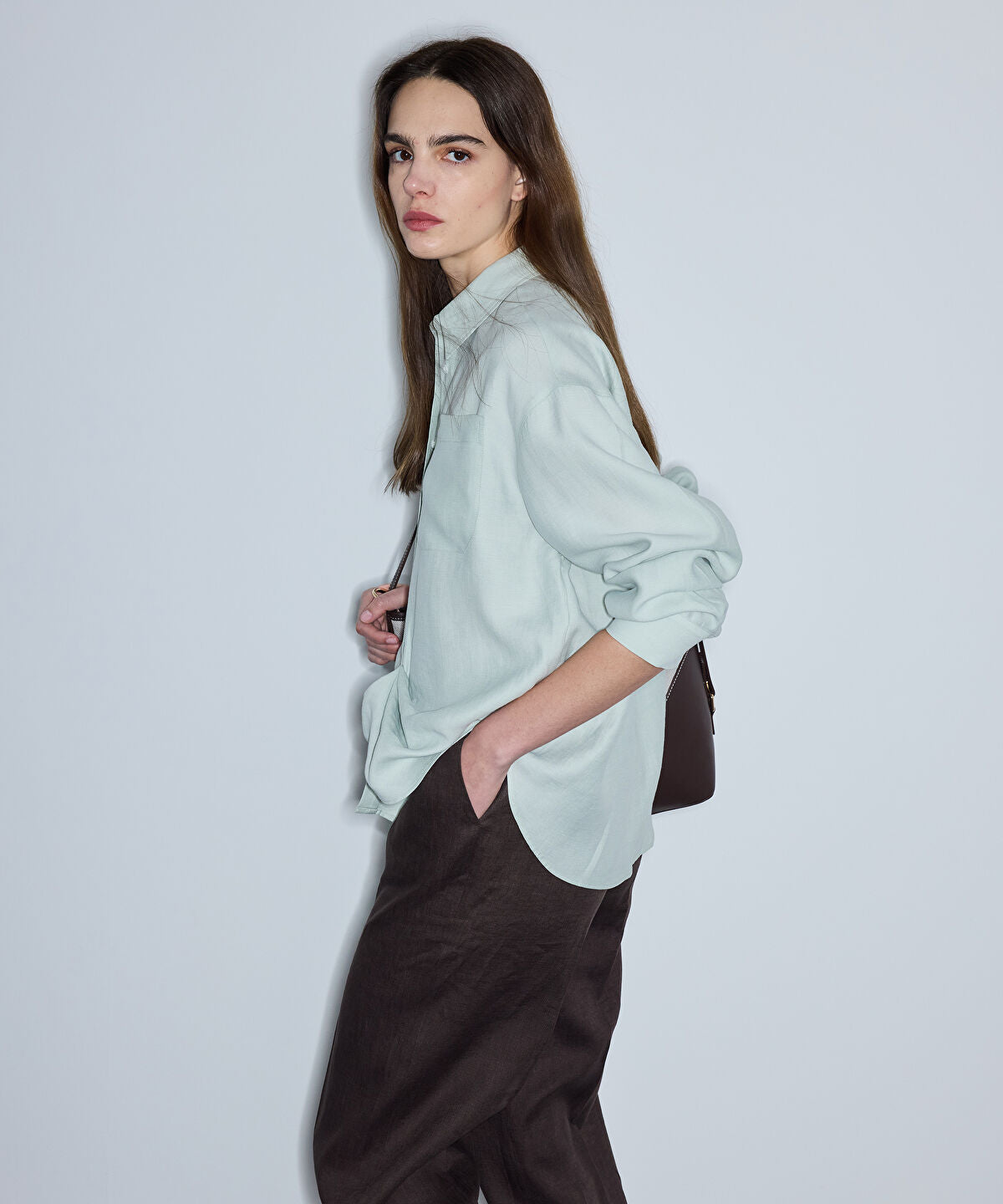 Asymmetric Twisted Shirt