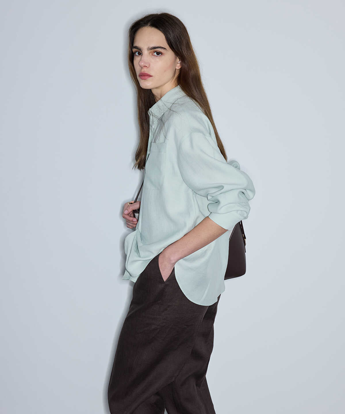 Asymmetric Twisted Shirt