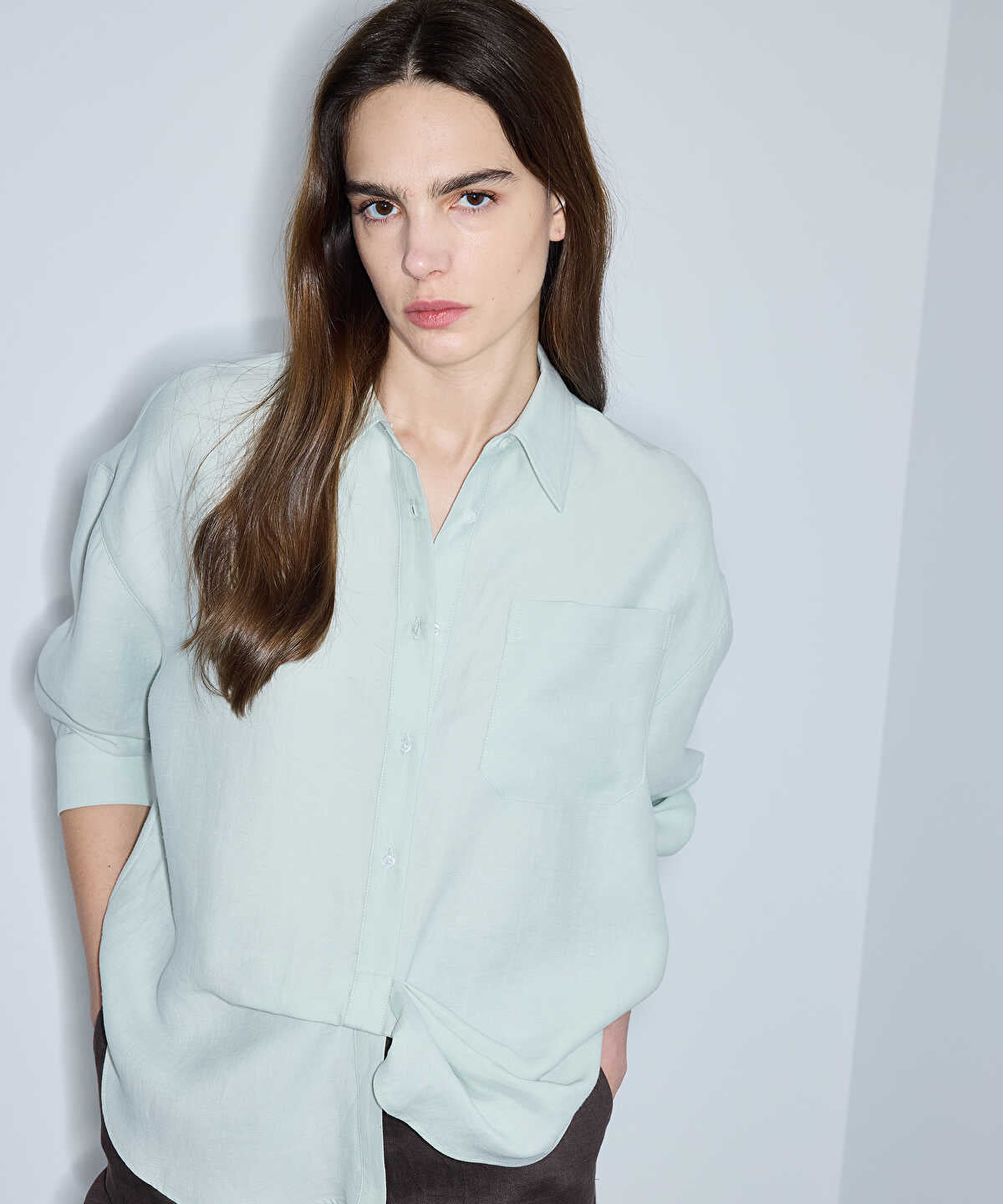 Asymmetric Twisted Shirt