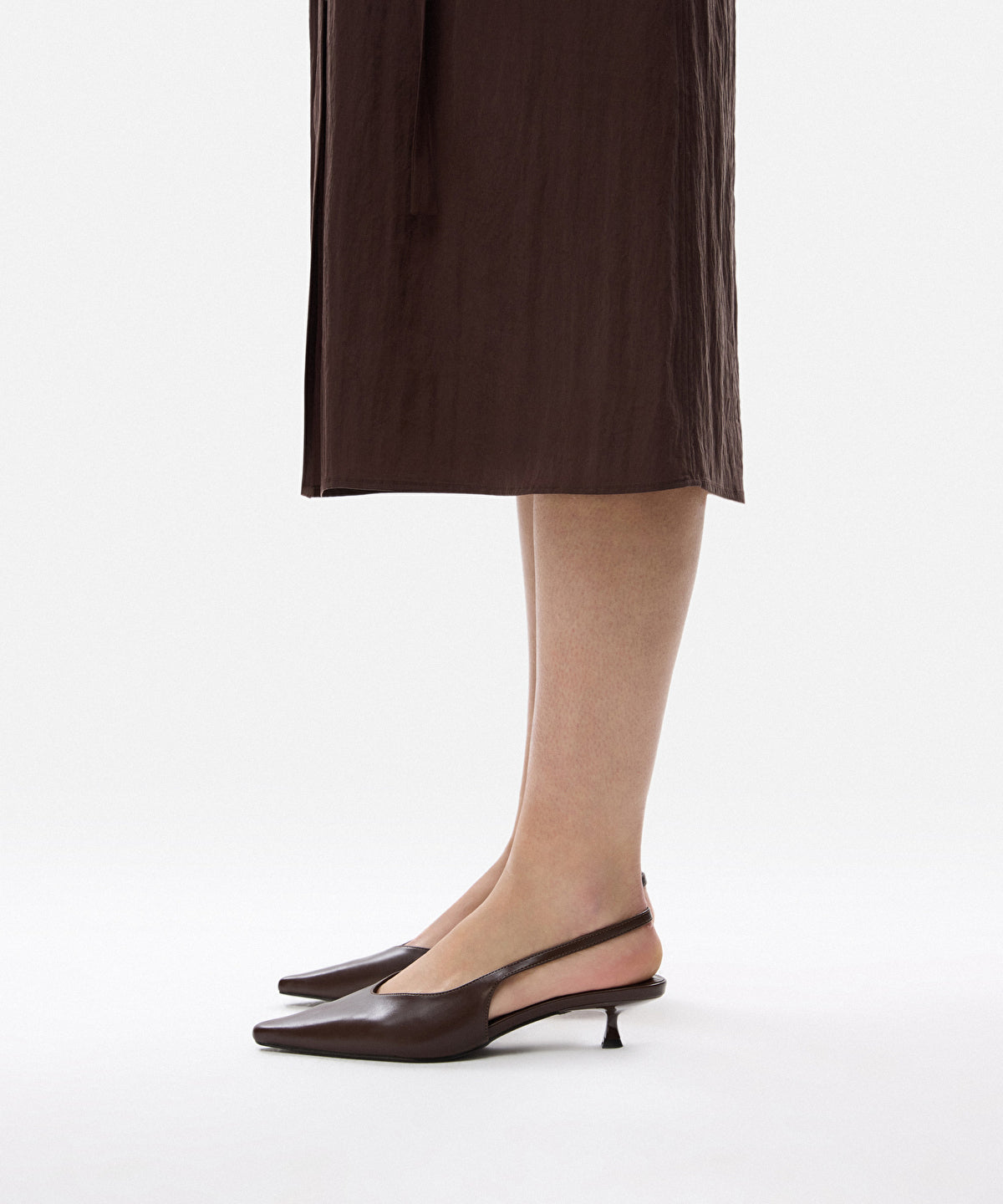 Slingback Kitten Heels