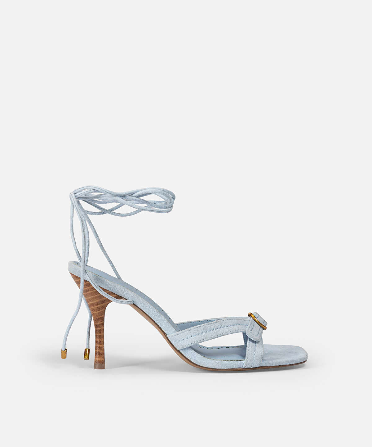 Ankle Tie Heeled Sandals