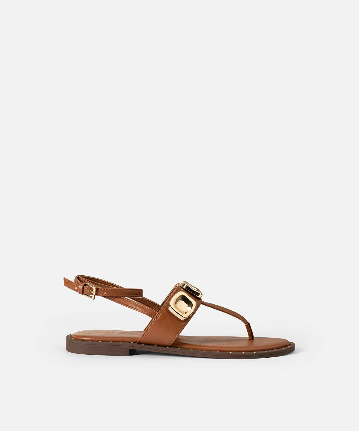 Metal Accent Sandals