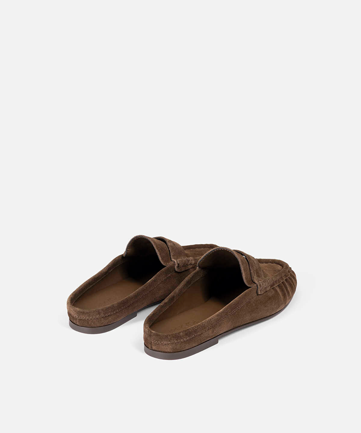 Leather Mule Loafers