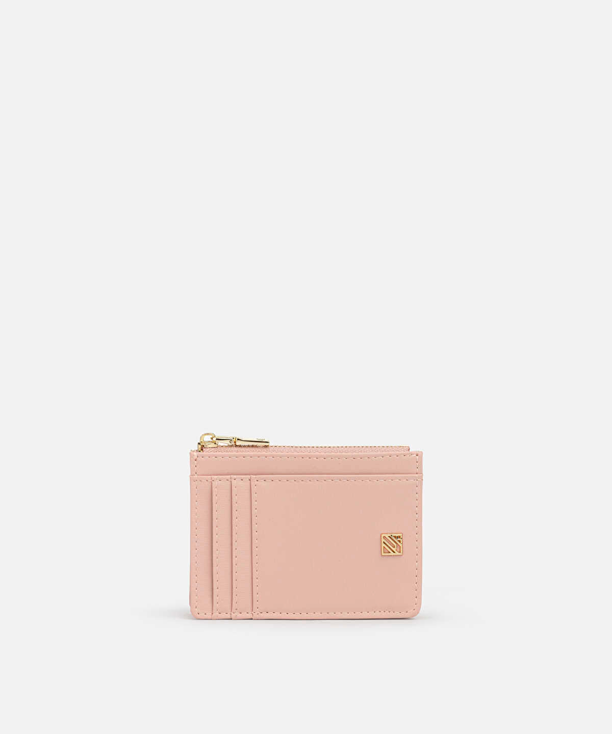 Monogram Buckle Card Holder