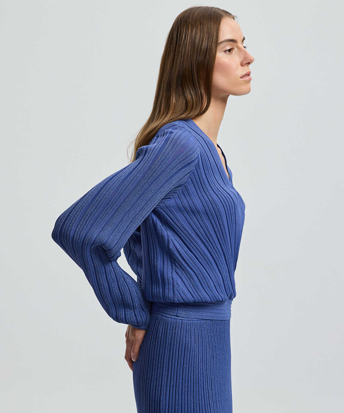 Lurex Knit Top