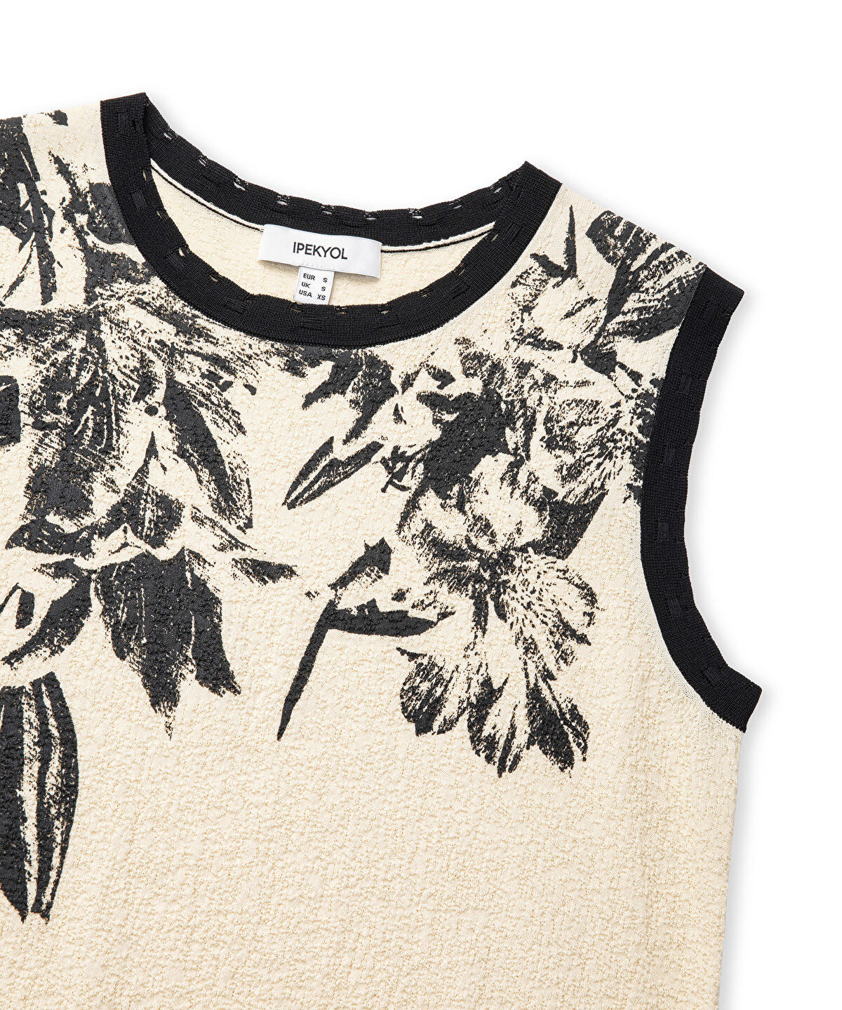 Floral Print Knit Top