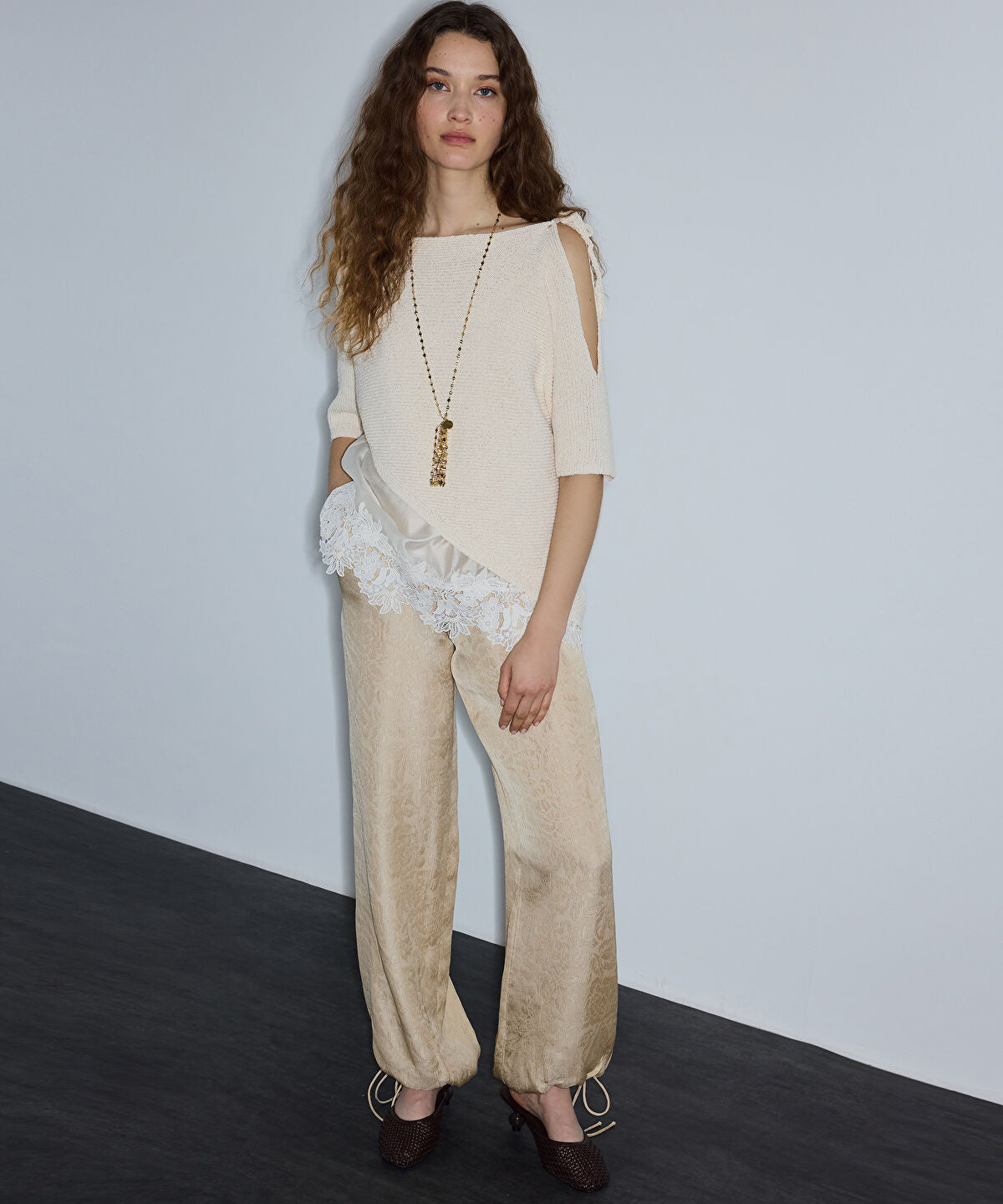Layered Knit Top