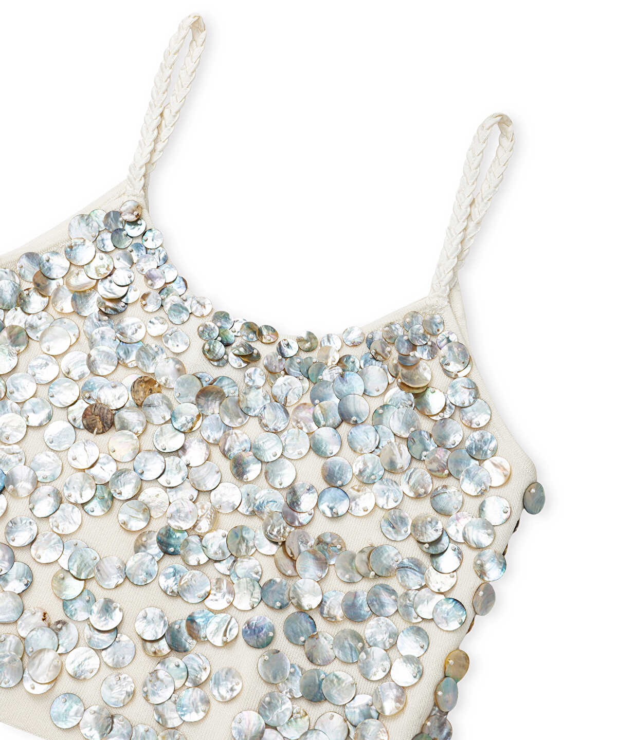Embellished Cropped Top