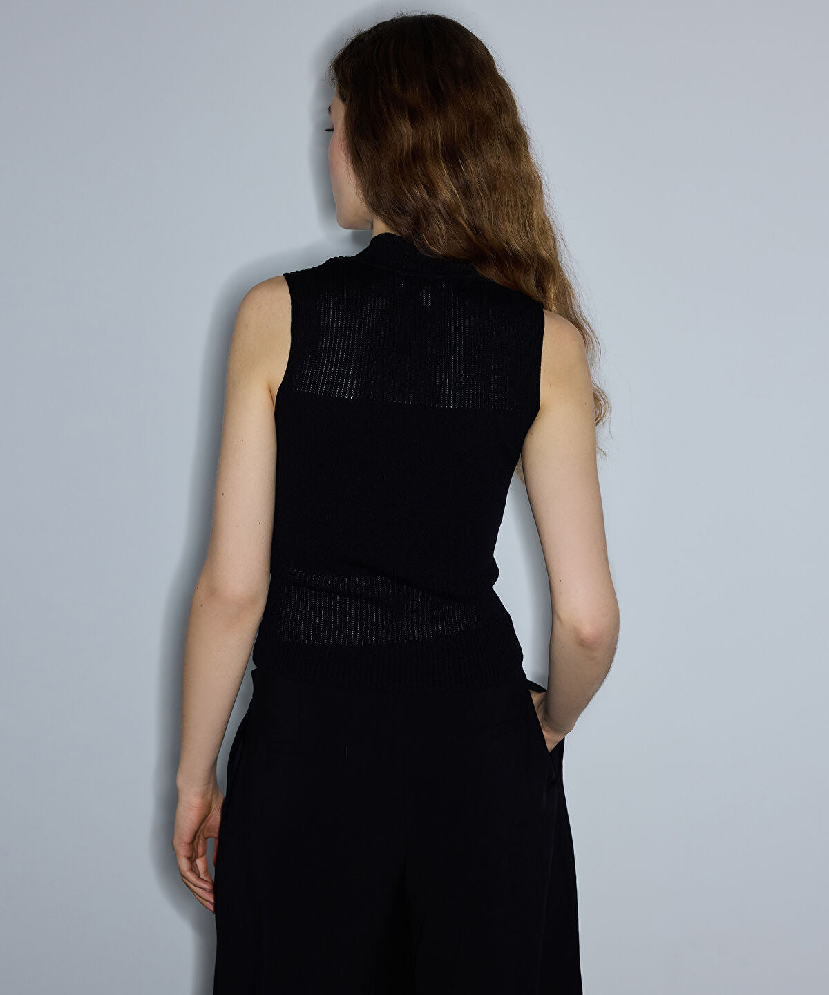 Openwork Knit Top