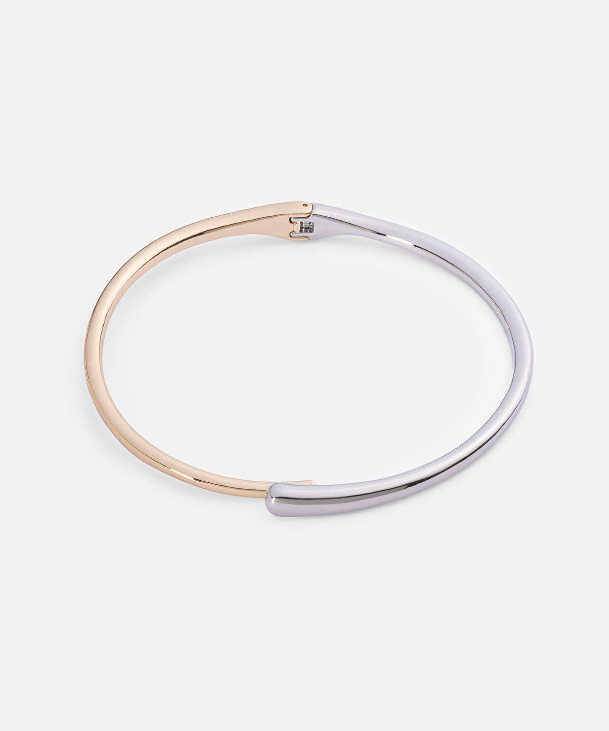 Two-Tone Rigid Necklace