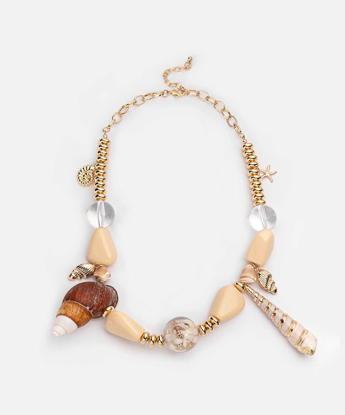 Shell and Resin Necklace