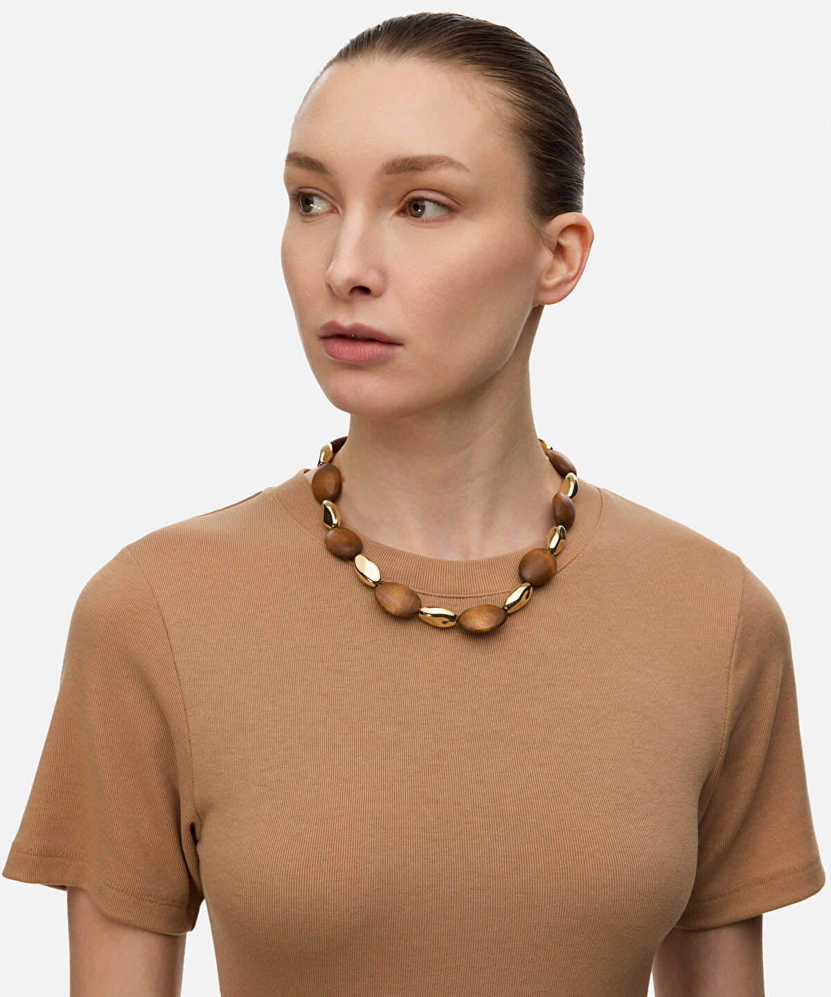 Mixed Wood Element Necklace