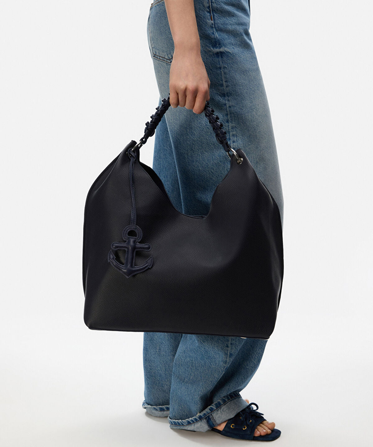 Woven Handle Bag