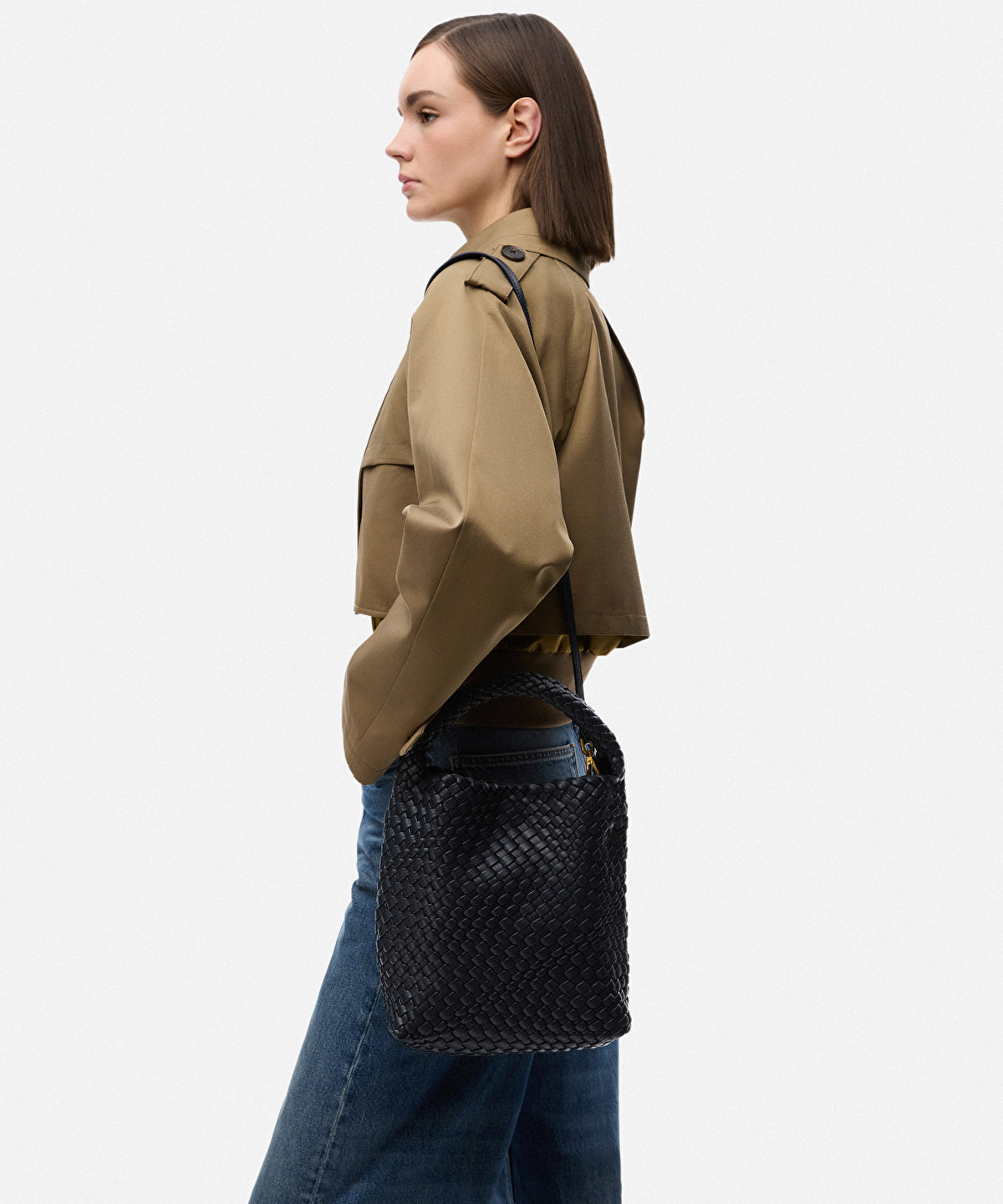 Lattice Slouchy Small Bag