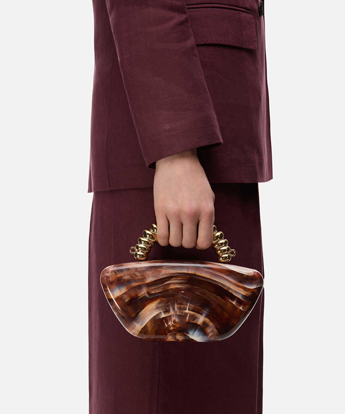 Acrylic Top Handle Bag