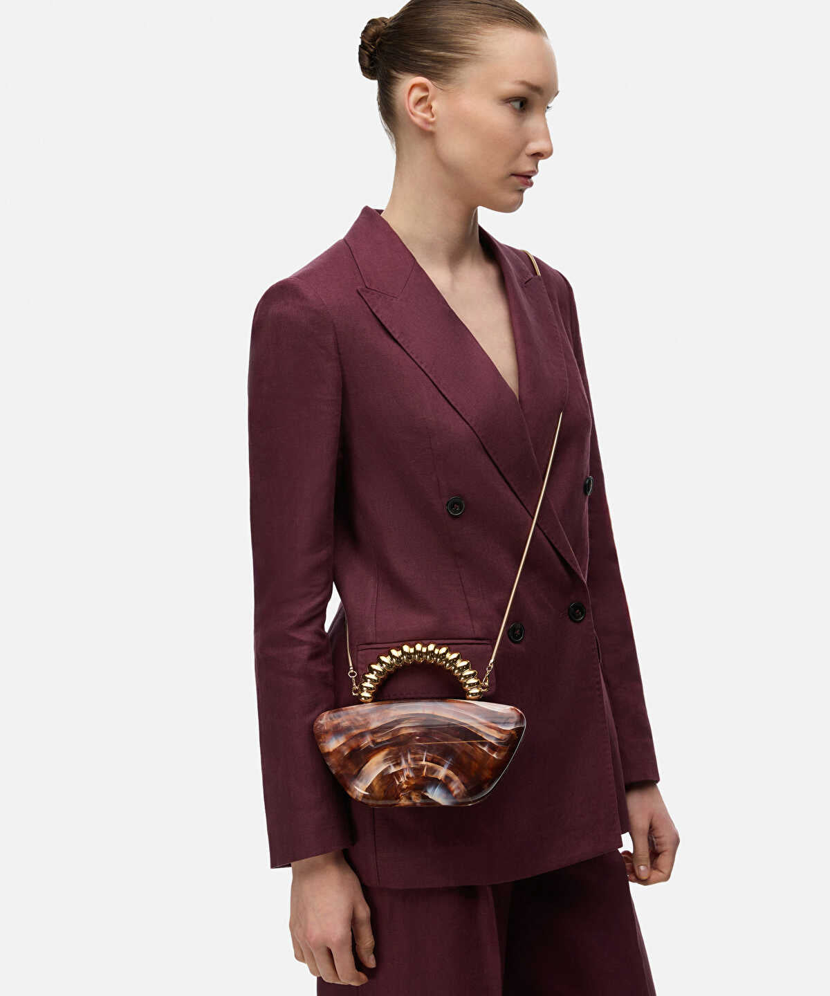 Acrylic Top Handle Bag