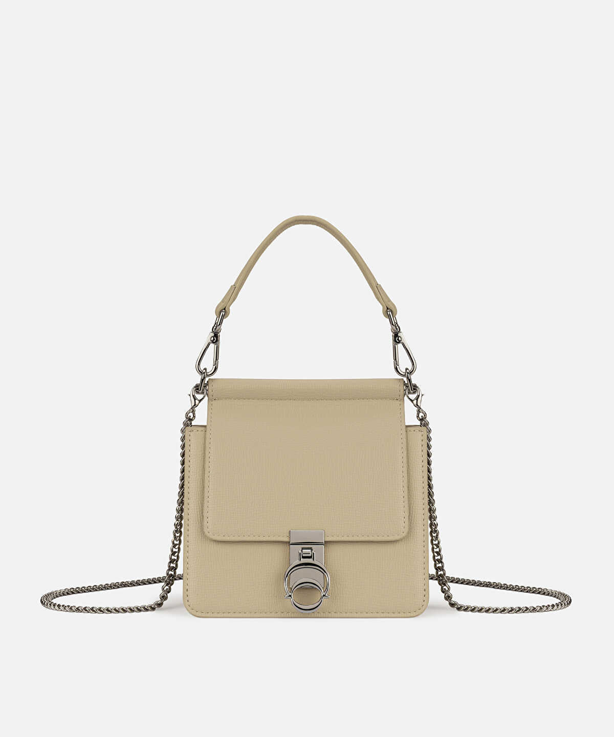 Locket Leather-Effect Bag