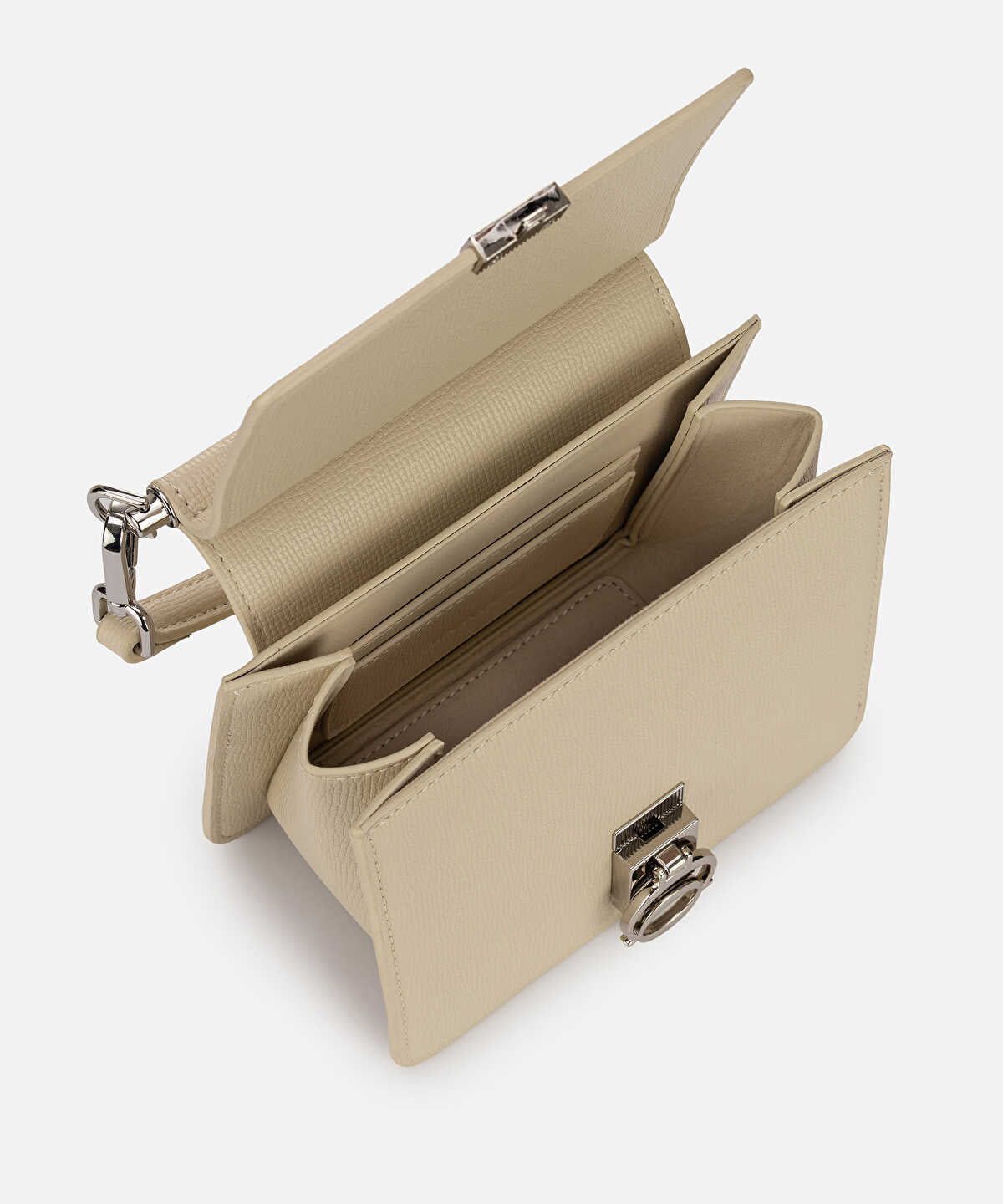 Locket Leather-Effect Bag
