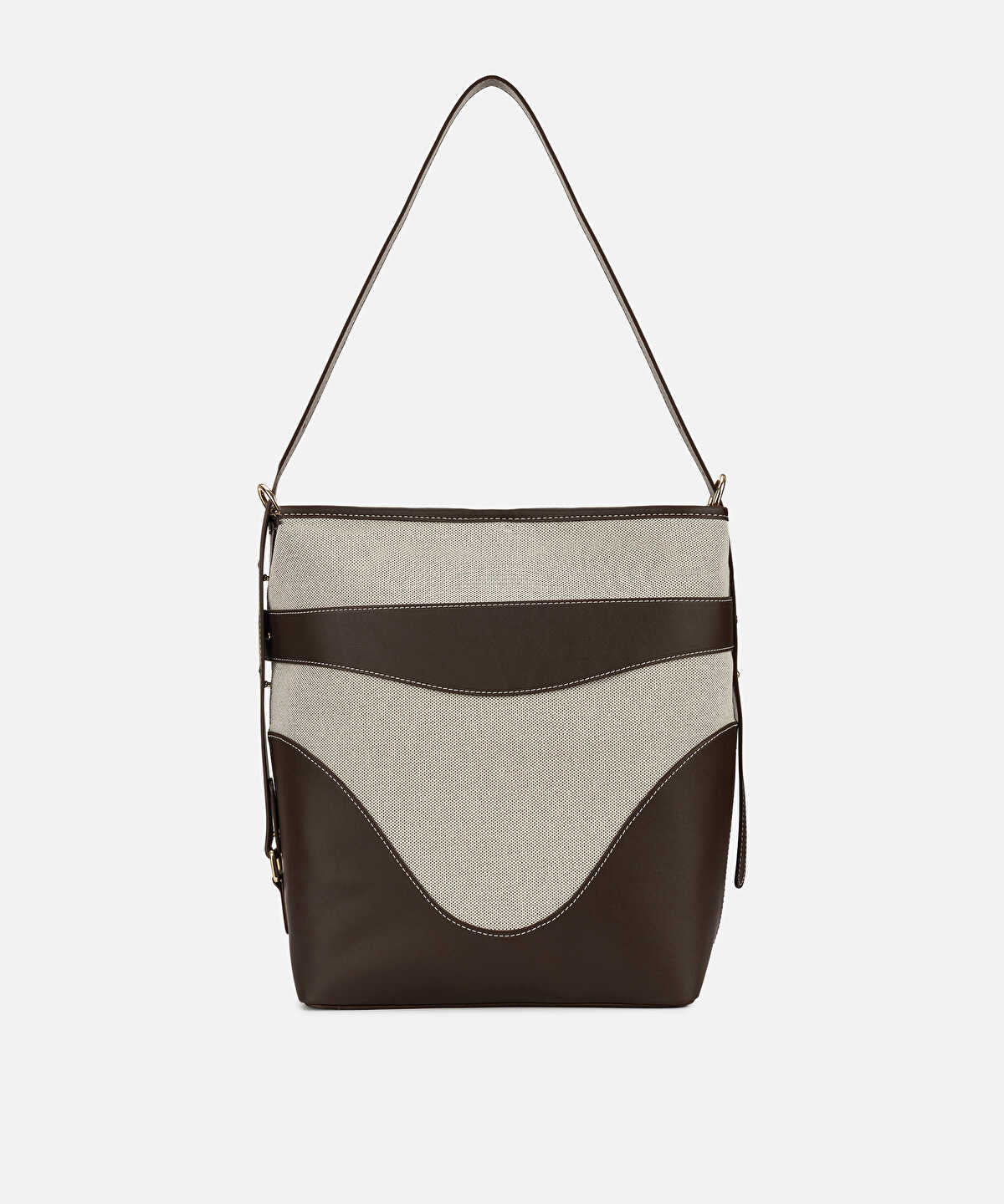 Colorblock Bucket Bag