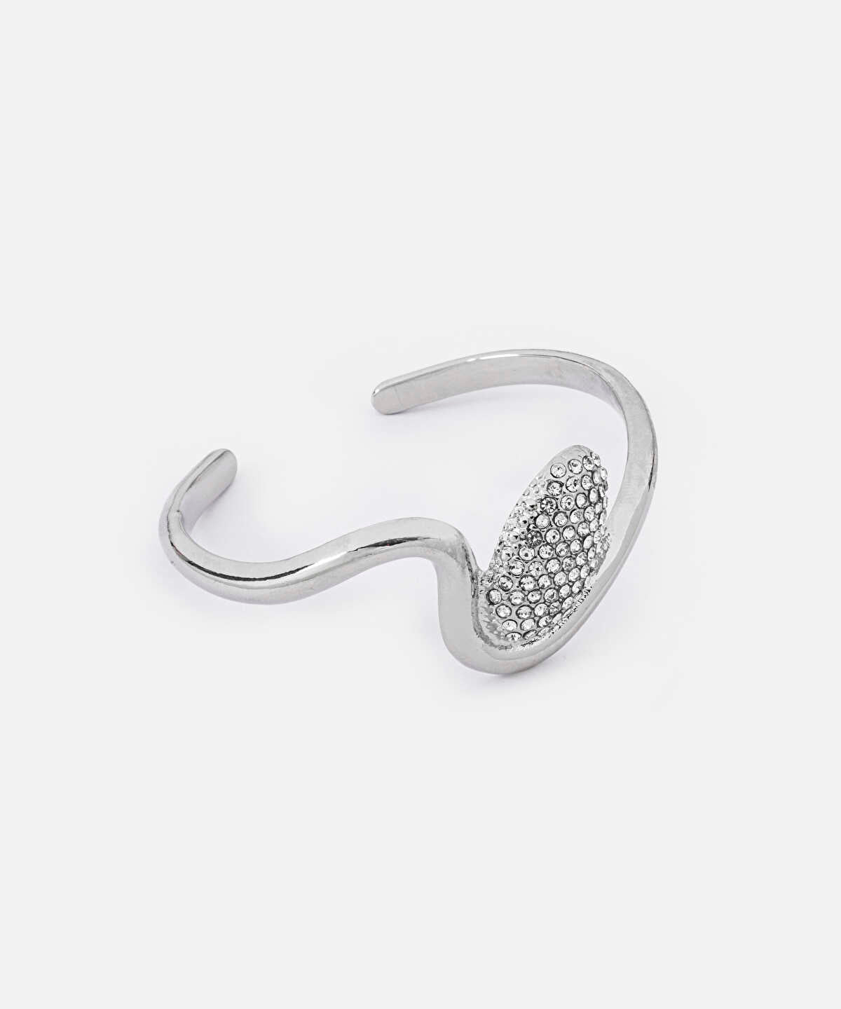 Rhinestone Metal Bracelet