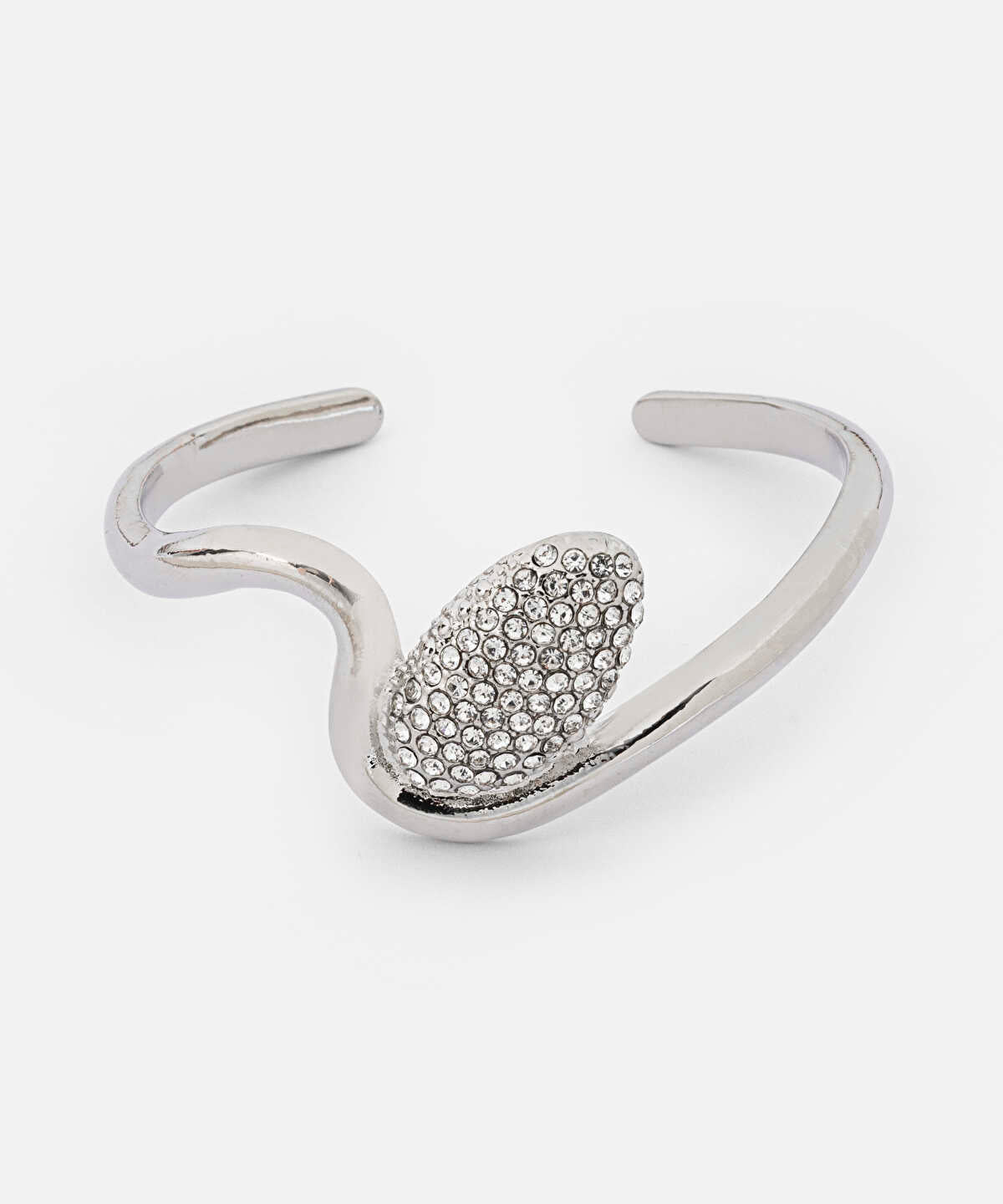 Rhinestone Metal Bracelet